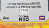 2017-Topps-Doctor-Who-Signature-Series-Autograph-Trading-Card-Green-Parallel-93-Colony-Sarff-Jami-Reid-Quarrell-Number