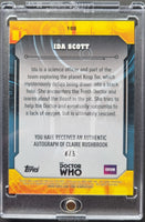 2017-Topps-Doctor-Who-Signature-Series-Autograph-Trading-Card-Red-Parallel-100-Ida-Scott-Claire-Rushbrook-Back