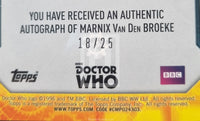 2017-Topps-Doctor-Who-Signature-Series-Autograph-Trading-Card-Yellow-Parallel-48-The-Silent-Marnix-Van-Den-Broeke-Number