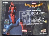 2017-Upper-Deck-Marvel-Spider-Man-Homecoming-Movie-Memorabilia-Trading-Card-WTS10-Webbed-Threads-Back