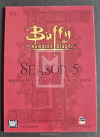 2017 Rittenhouse Archives Buffy The Vampire Slayer Ultimate Collectors Series 2 Montage Trading Card C5 Back
