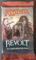 2017 Wizard of the Coast WOTC Magic The Gathering Aether Revolt Trading Card Pack Art Set Front