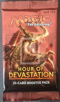 2017 Wizard of the Coast WOTC Magic The Gathering Hours Of Devastation Trading Card Pack Art Set Front