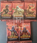 2017 Wizard of the Coast WOTC Magic The Gathering Hours Of Devastation Trading Card Pack Art Set Front