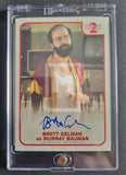 2019 Topps Stranger Things 2 Base Autograph Trading Card Brett Gelman as Murray Bauman A-BA Front