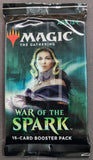 2019 Wizard of the Coast WOTC Magic The Gathering War of The Spark Trading Card Pack Art Set Front