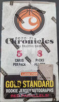 2020-21-Panini-Chronicles-Nba-Basketball-Trading-Card-Blaster-Box-Side
