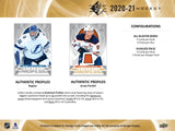 2020 21 Upper Deck SP Hockey Hanger Trading Card Pack Sell Sheet