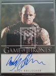 2020 Rittenhouse Archives Game of Thrones GOT The Complete Autograph Trading Card Bordered Andy Kellegher as Polliver Front