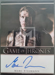 2020 Rittenhouse Archives Game of Thrones GOT The Complete Autograph Trading Card Bordered Mark Rissmann as Captain Harry Strickland Front