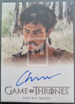 2020 Rittenhouse Archives Game of Thrones GOT The Complete Autograph Trading Card Full Bleed Chuku Modu as Aggo Front