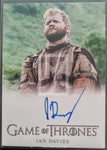     2020 Rittenhouse Archives Game of Thrones GOT The Complete Autograph Trading Card Full Bleed Ian Davies as Morgan Front