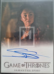 2020 Rittenhouse Archives Game of Thrones GOT The Complete Autograph Trading Card Full Bleed Samantha Spiro as Melessa Tarley Front