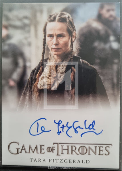2020 Rittenhouse Archives Game of Thrones GOT The Complete Autograph Trading Card Full Bleed Tara Fitzgerald as Selyse Baratheon Front