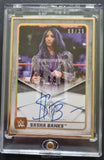 2020 Topps WWE Transcendent Sasha Banks Autograph Trading Card A-SB Front