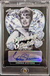 2021 Leaf Pop Century Autograph Trading Card Stunning Starlets SS-CS1 Connie Stevens 10/10 Black Parallel Front