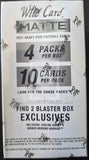 2021 Wild Card NFL All Rookie Edition Football Matte Blaster Trading Card Box - Factory Sealed - 4 Packs per box
