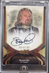 2022 CZX Middle-Earth Autograph Trading Card BH-T2 Bernard Hill as Theoden 1/130 Front
