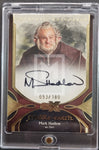 2022 CZX Middle-Earth Autograph Trading Card MH-D Mark Hadlow as Dori Dwarf Front