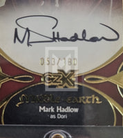 2022 CZX Middle-Earth Autograph Trading Card MH-D Mark Hadlow as Dori Dwarf Number