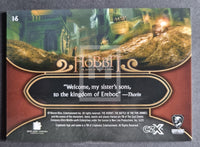 2022 Cryptozoic CZX Middle Earth Lord of the Rings Base Trading Card 16 Back