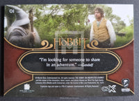 2022 Cryptozoic CZX Middle Earth Lord of the Rings Base Trading Card 1 Back