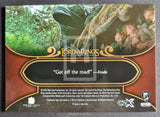 2022 Cryptozoic CZX Middle Earth Lord of the Rings Base Trading Card 24 Back