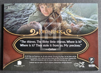 2022 Cryptozoic CZX Middle Earth Lord of the Rings Base Trading Card 31 Back