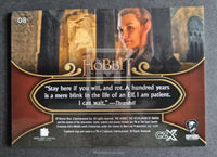 2022 Cryptozoic CZX Middle Earth Lord of the Rings Base Trading Card 8 Back