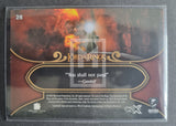 2022 Cryptozoic CZX Middle Earth Lord of the Rings Green Parallel Trading Card 28 31/45 Back