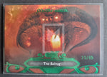 2022 Cryptozoic CZX Middle Earth Lord of the Rings Green Parallel Trading Card 28 31/45 Front