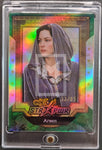   2022 Cryptozoic CZX Middle Earth Lord of the Rings Insert Trading Card CZX STR PWR Green Parallel S11 Arwen 33/85 Front