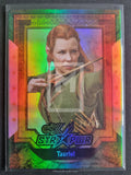 2022 Cryptozoic CZX Middle Earth Lord of the Rings Insert Trading Card CZX STR PWR Green Parallel S19 Tauriel 26/85 Front