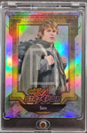2022 Cryptozoic CZX Middle Earth Lord of the Rings Insert Trading Card CZX STR PWR Silver Parallel S04 Sam 35/45 Front