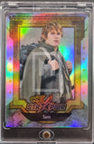 2022 Cryptozoic CZX Middle Earth Lord of the Rings Insert Trading Card CZX STR PWR Silver Parallel S04 Sam 35/45 Front