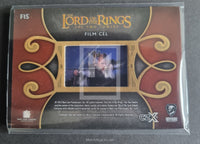 2022 Cryptozoic CZX Middle Earth Lord of the Rings Insert Trading Card Film Cel F15 Legalos 63/375 Back