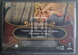 2022 Cryptozoic CZX Middle Earth Lord of the Rings Red Parallel Trading Card 30 73/125 Back