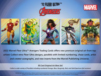 2022 Upper Deck Fleer Ultra Marvel Avengers Trading Card Hobby Sell Sheet