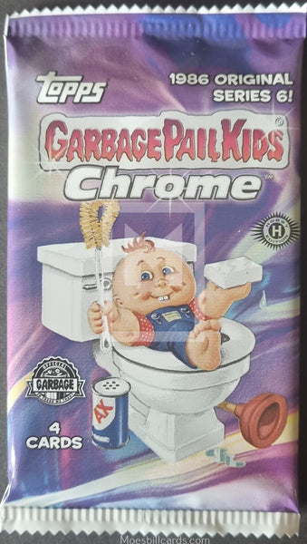 2023-Topps-Garbage-Pail-Kids-GPK-Chrome-1986-Series-6-Trading-Card-Hobby-Pack-Front