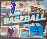 2023-Topps-MLB-Baseball-Heritage-High-Number-Trading-Card-Blaster-Box-Top