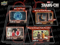 2023 Upper Deck Marvel Studios Shang Chi Trading Card Sell Sheet