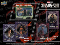 2023 Upper Deck Marvel Studios Shang Chi Trading Card Sell Sheet