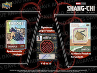 2023 Upper Deck Marvel Studios Shang Chi Trading Card Sell Sheet