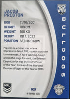 2024-TLA-NRL-ELITE-National-Sports-Collector-Convention-NSCC-Exclusive-Promo-Card-027-Jacob-Preston-Canterbury-Bulldogs-Trading-Card-Back