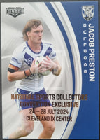 2024-TLA-NRL-ELITE-National-Sports-Collector-Convention-NSCC-Exclusive-Promo-Card-027-Jacob-Preston-Canterbury-Bulldogs-Trading-Card-Front