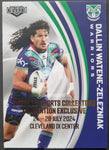 2024-TLA-NRL-ELITE-National-Sports-Collector-Convention-NSCC-Exclusive-Promo-Card-144-Dallin-Watene-Zelezniak-Auckland-Warriors-Trading-Card-Front