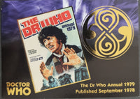 Doctor Who annual book cover from 1979 with logo