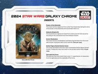 2024 Topps Star Wars Galaxy Chrome Sealed Trading Card Hobby Box - Disney