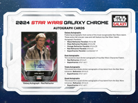 2024 Topps Star Wars Galaxy Chrome Sealed Trading Card Hobby Box - Disney