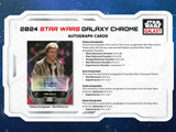 2024 Topps Star Wars Galaxy Chrome Sealed Trading Card Hobby Box - Disney